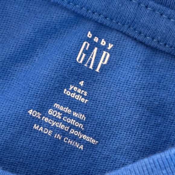 GAP Kids Bluey Cartoon Character Long Sleeve Tee - Picture 3 of 4